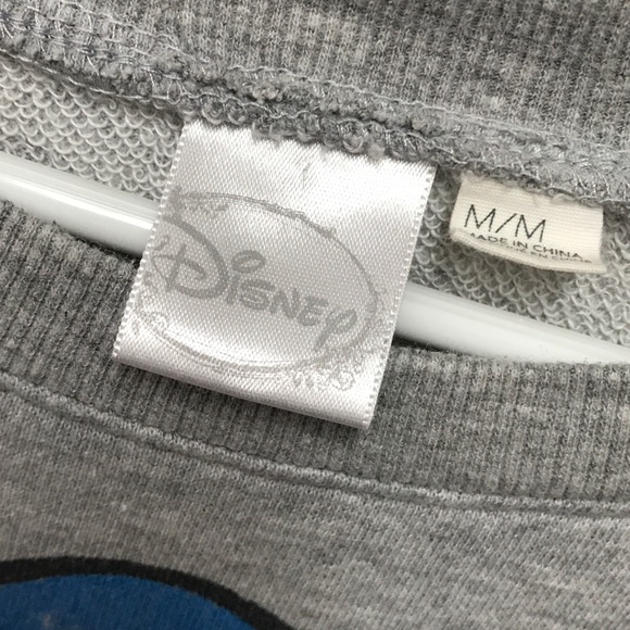 DISNEY SWEATSHIRT M DONALD DUCK SAILOR GRAPHIC GRAY SOFT DISNEYL… - Picture 6 of 9